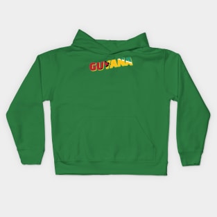 Guyana Vintage style retro souvenir Kids Hoodie